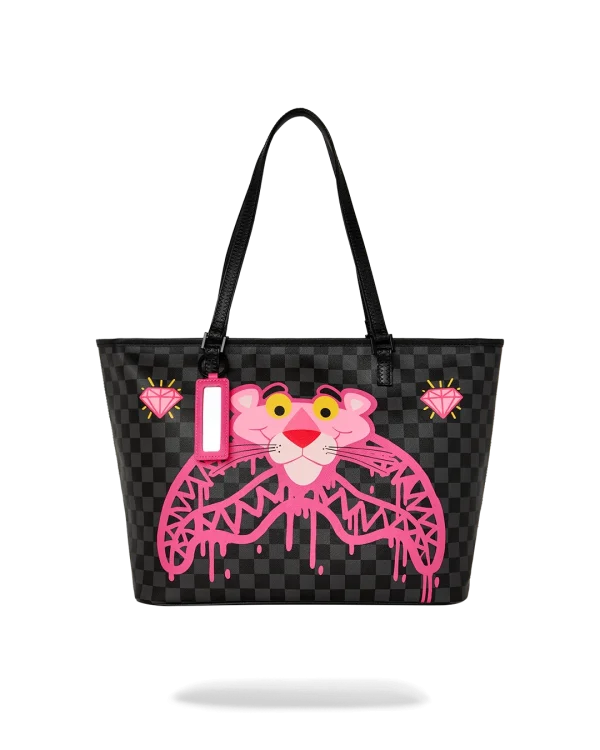 PINK PANTHER DIAMOND SHARK TOTE