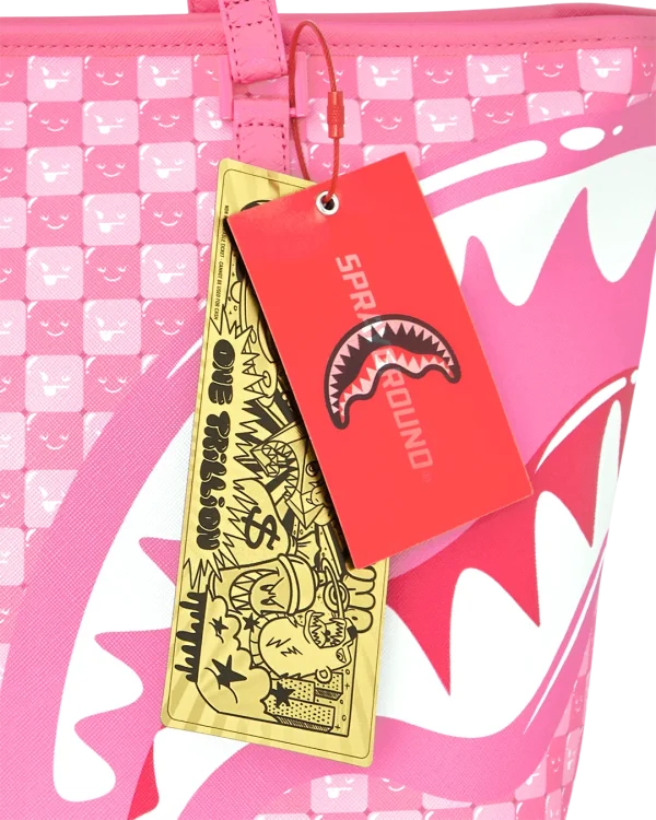 SHINOBI SHARKS IN PARIS (PINK) TOTE