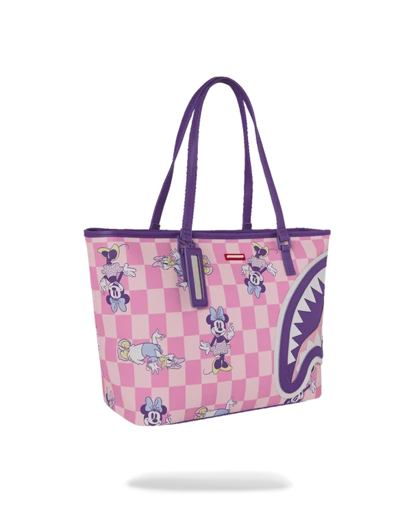 DISNEY MINNIE DAISY CHECK TOTE