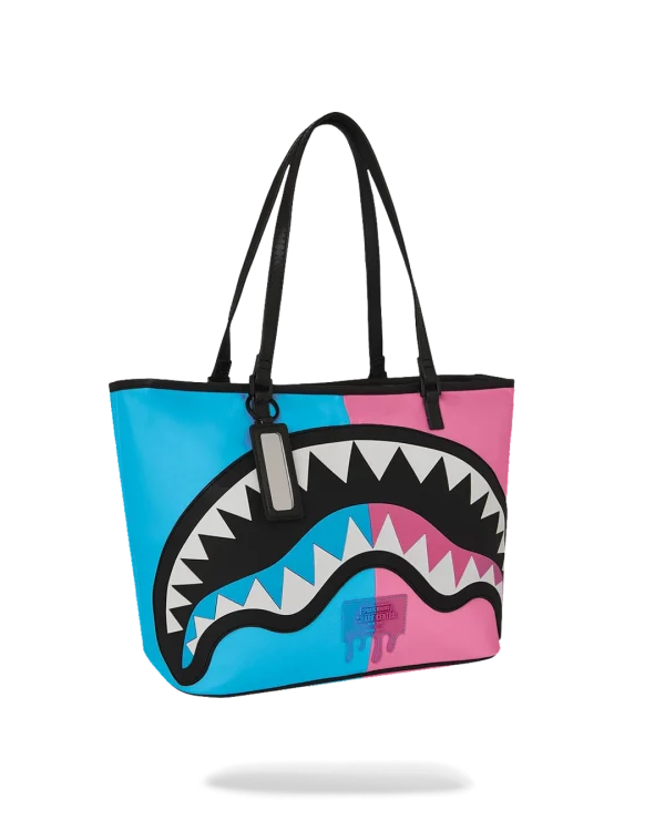 CANDY CLASH SHARK CENTRAL TOTE