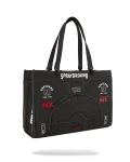GRID LOCKED TORTUGA TOTE