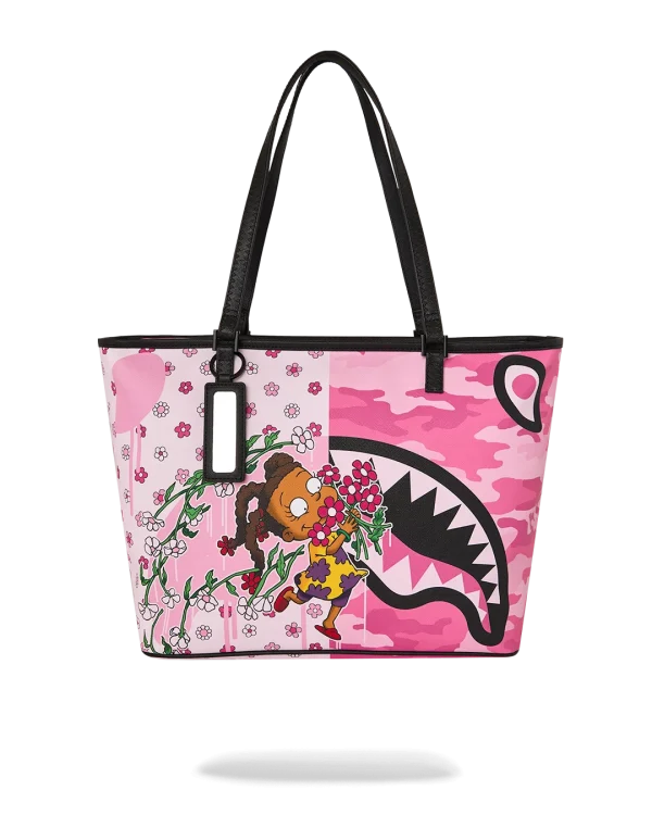 SUSIE RUGRATS FLOWERS TOTE