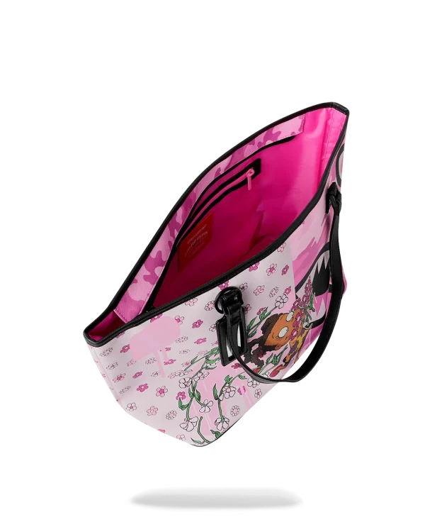 SUSIE RUGRATS FLOWERS TOTE