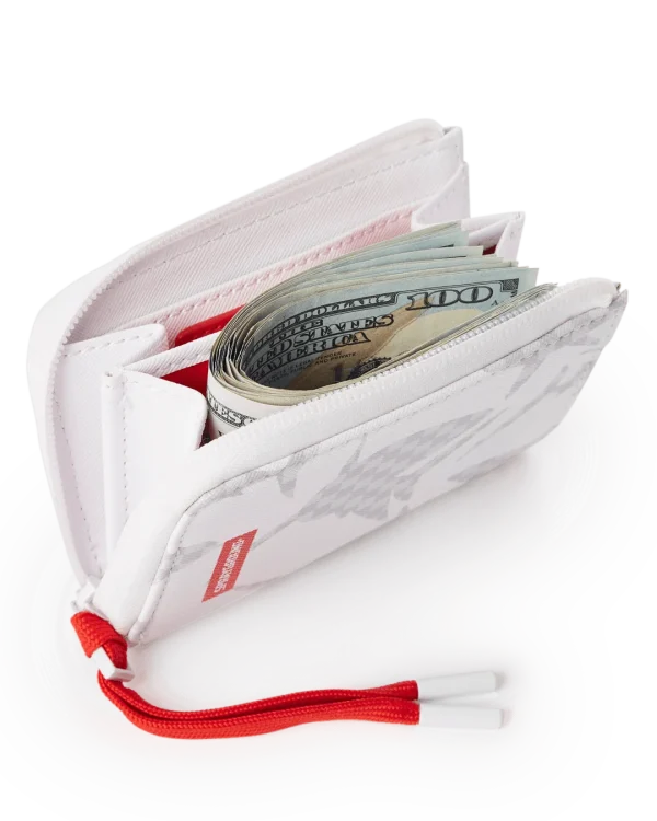 SHARK CHECK (WHITE) WALLET