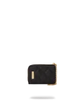 NOIR QUILT GOLD CHAIN SHARK WALLET