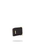NOIR QUILT GOLD CHAIN SHARK WALLET