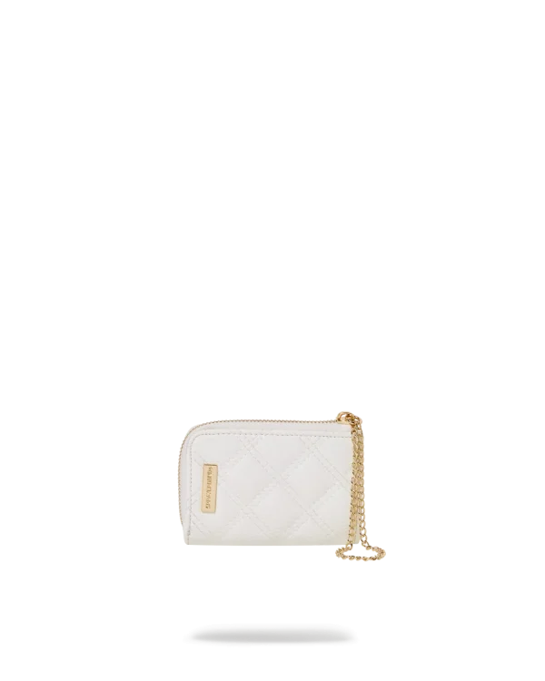 RIVIERA LE BLANC GOLD CHAIN SHARK WALLET