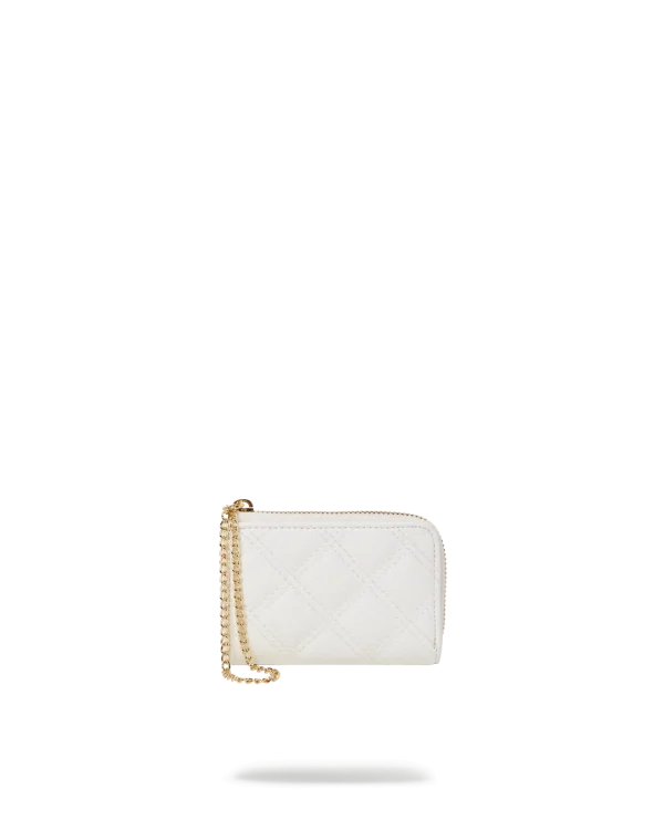 RIVIERA LE BLANC GOLD CHAIN SHARK WALLET