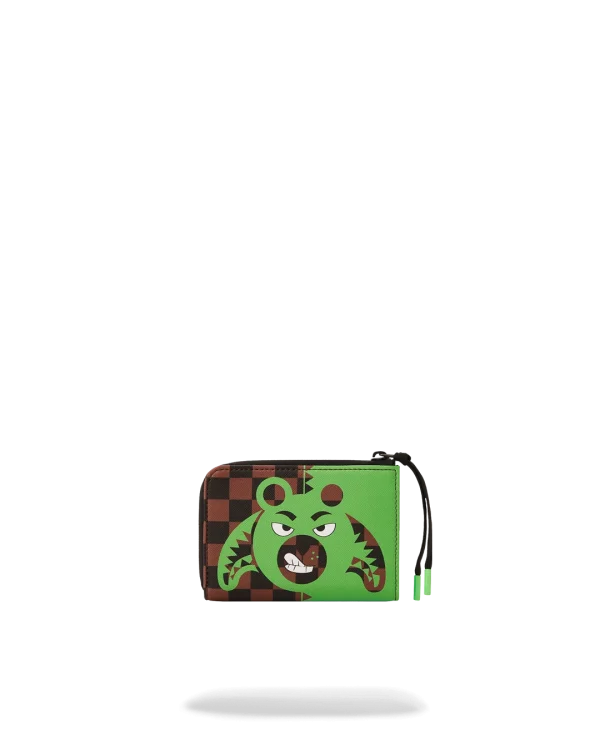 GREEN MONEY BEAR WALLET