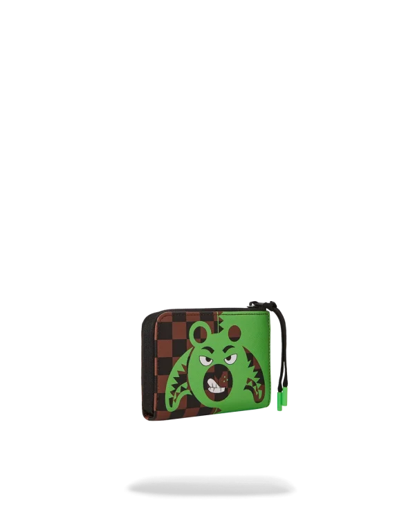 GREEN MONEY BEAR WALLET
