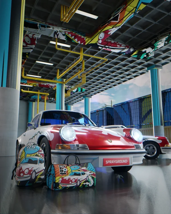 PORSCHE 1972 COLLAB DUFFLE (ONLY 1.911 UNITS MADE)