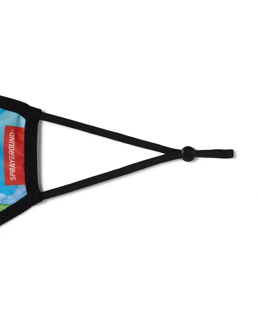 ADULT SPONGEBOB JELLY SHARK FORM FITTING FACE-COVERING