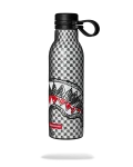 DOODLE CHECK SPLIT WATER BOTTLE