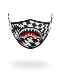 TRIPPY CHECK FACE MASK