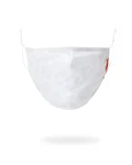 SNOW LEOPARD POLYESTER FACE MASK