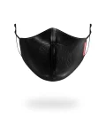 MIDNIGHT SHARK VEGAN LEATHER FACEMASK