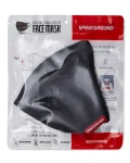 MIDNIGHT SHARK VEGAN LEATHER FACEMASK