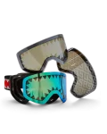 SKY HIGH SEEKERS ARCTIC SKI GOGGLES (3 INTERCHANGEABLE LENSES)