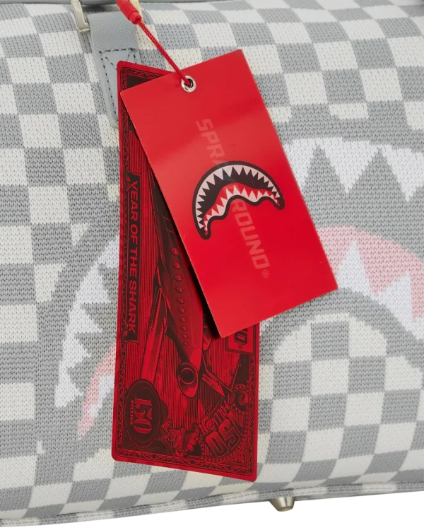 KNIT SHARKS IN PARIS IN CREAM MINI DUFFLE