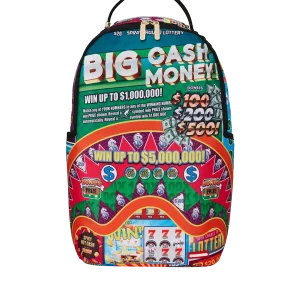 BIG MONEY BIG MONEY BACKPACK (COMES WITH SCRATCH OFF PLAYING CARD)