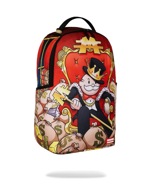 MONOPOLY GOLD EMPIRE THRONE BACKPACK
