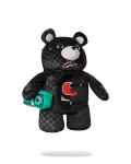 SPEED SHARK SIDE SWIPE MONEYBEAR TEDDY BEAR BACKPACK