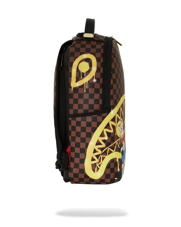 RICHIE RICH PAINT THE SHARK GOLD BACKPACK