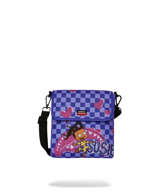 RUGRATS SUSIE CRAYON SHARK MESSENGER SLING