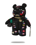 JAMES FIRST CLASS GLOBAL FLAGS MONEYBEAR BACKPACK