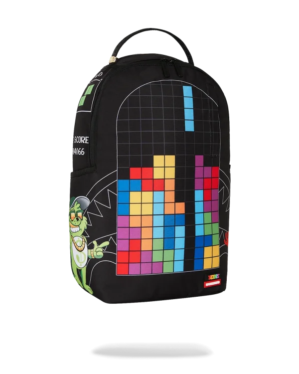 TETRIS WITH DIABLO AND MONEY BEAR BACKPACK