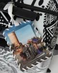 A.I. AFRICAN INTELLIGENCE THE SKYHAWK CARRY-ON LUGGAGE - SANDFLOWER COLLAB