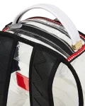 100% CLEAR BACKPACK SHARK