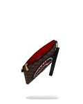 SAWTOOTH SHARKS IN PARIS CROSSOVER CLUTCH