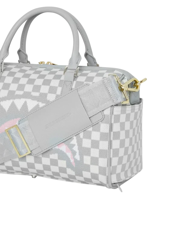KNIT SHARKS IN PARIS IN CREAM MINI DUFFLE