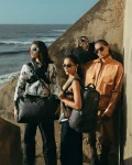 MIDNIGHT CHATEAU MINI PYRAMID DUFFLE