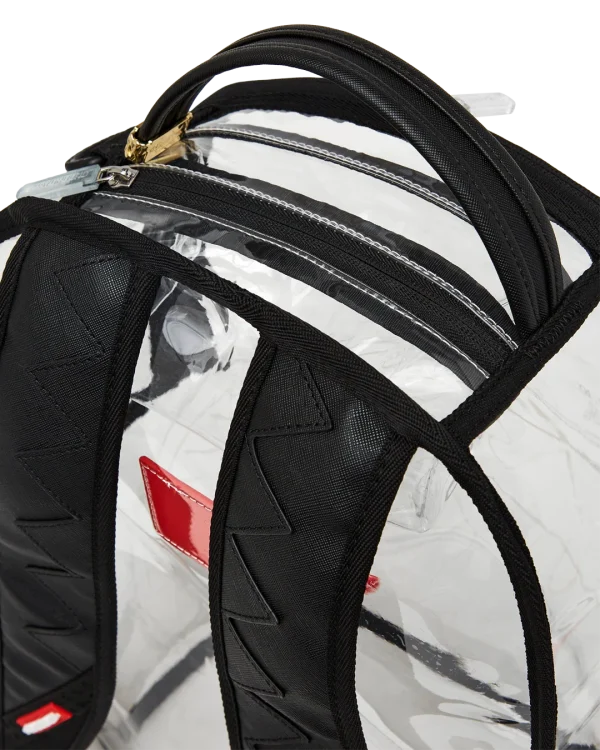 100% CLEAR BACKPACK - SHARK CENTRAL