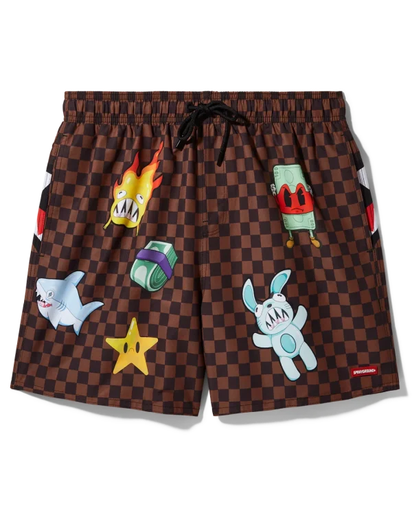 LET'S MAKE SOME NOISE SWIM SHORTS