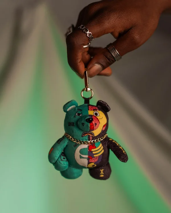 LIL X-RAY BEAR KEYCHAIN