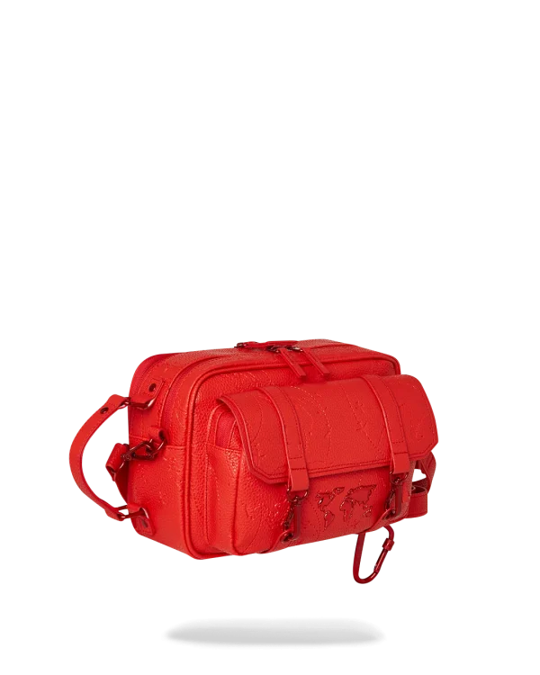 JAMES FIRST CLASS RUBY RED CROSSBODY