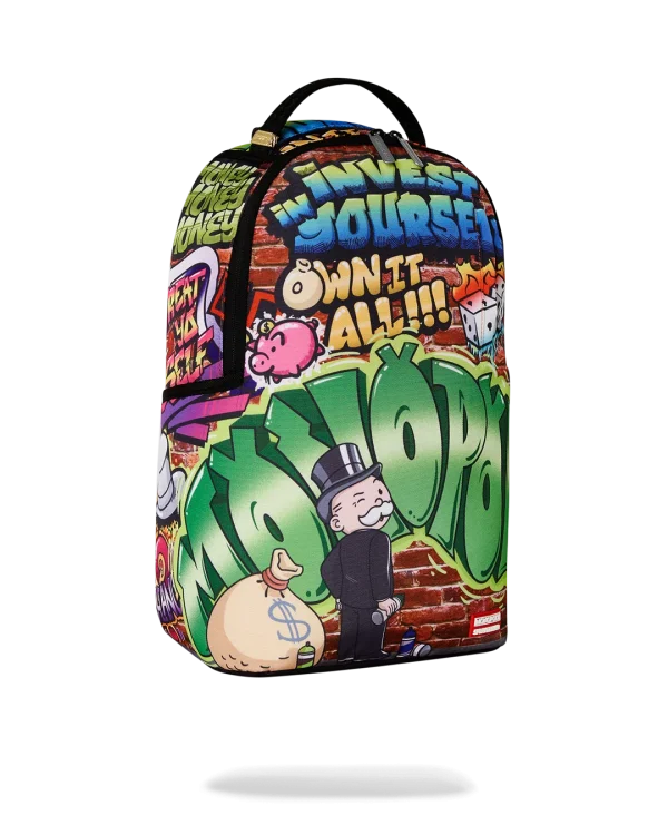 MONOPOLY GRAFFITI GOLD RUSH DLXR BACKPACK