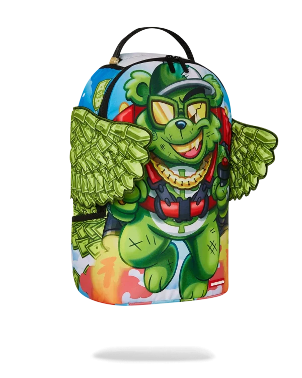 MONEY BEAR WE BOUT TO TAKE OFF BACKPACK