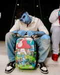 SMURFS IN THE GARDEN BACKPACK