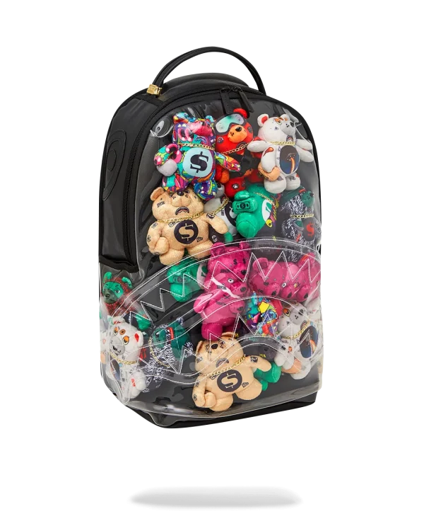 LEGIT BEARS STUFFED IN THIS BAG BACKPACK