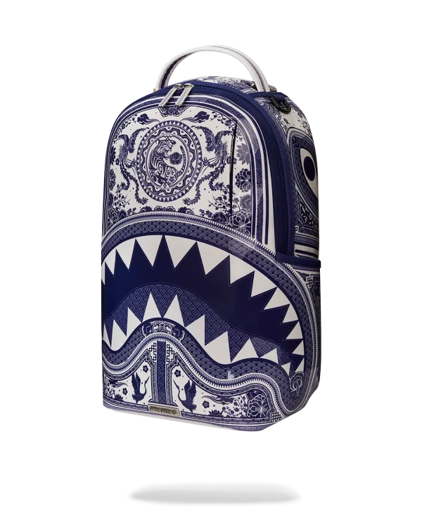 PORCELAIN TIGER PHOENIX SHARK BACKPACK