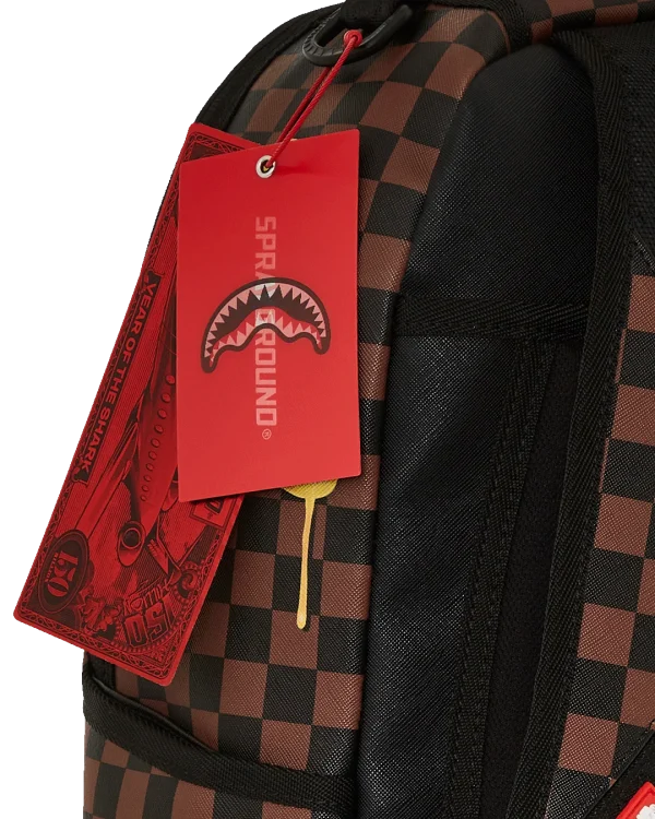 RICHIE RICH PAINT THE SHARK GOLD BACKPACK