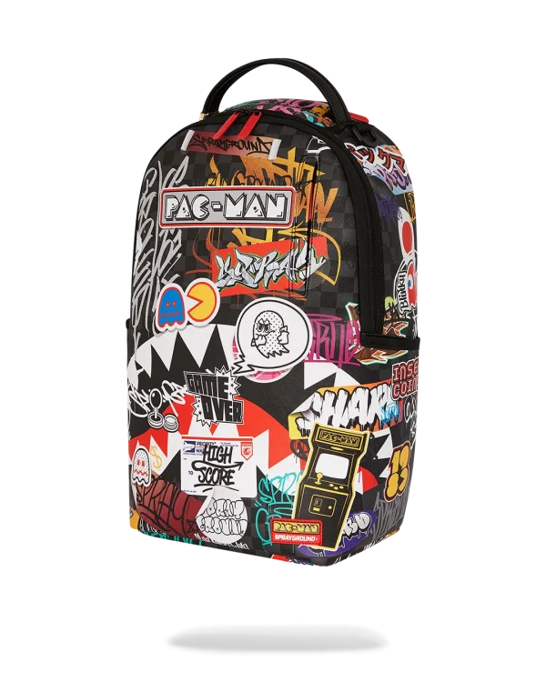 PAC-MAN LEVELED-UP ART BACKPACK