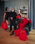 JAMES FIRST CLASS RUBY RED CHATEAU BACKPACK