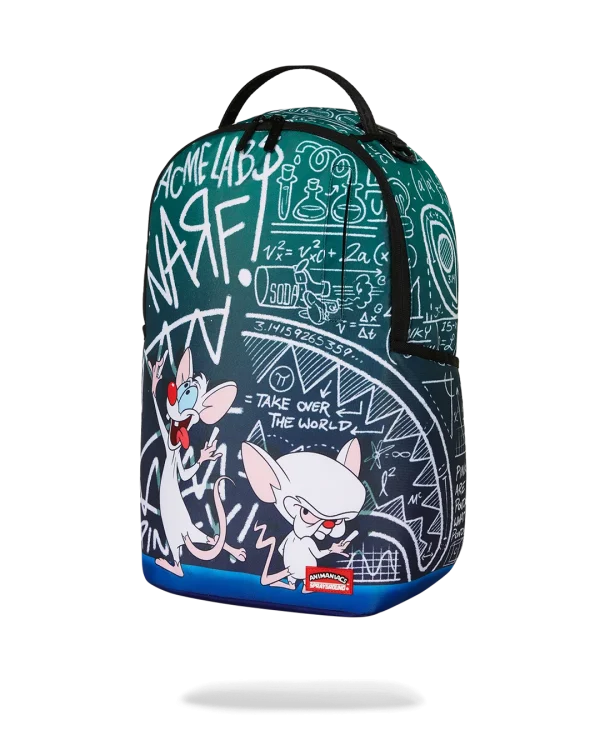 PINKY AND THE BRAIN TAKIN OVER THE WORLD DLXR BACKPACK