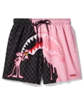 PINK PANTHER PINK PAINTER SWIM SHORTS