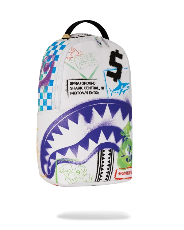 SHARK CENTRAL CUT OUT FOR GREATNESS DLXSV BACKPACK